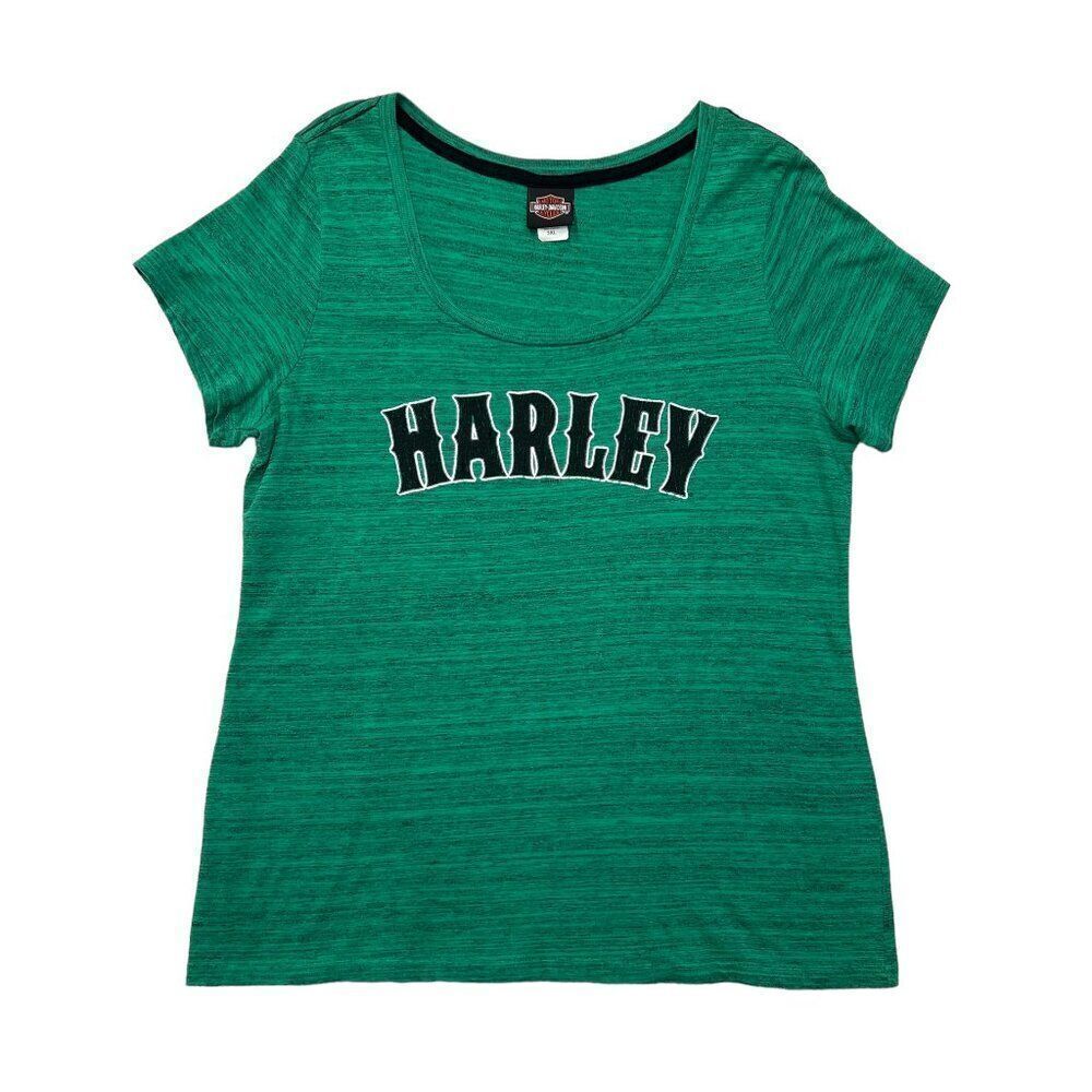 Harley Davidson Shirt Womens 3XL 2013 Bumpus HD Murfreesboro TN Graphic T-Shirt